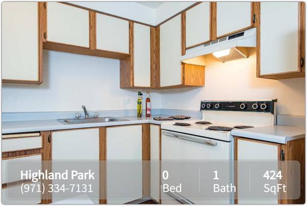 $1,100 / 424ft2 - Rent an amazing Studio – Close to transit and bus lines! (Gresham - North Central)64039056670594121