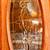 Beautiful heavy Solid Oak Exterior Door w/ Oval Leaded Glass & Hardware 4 thumbnail