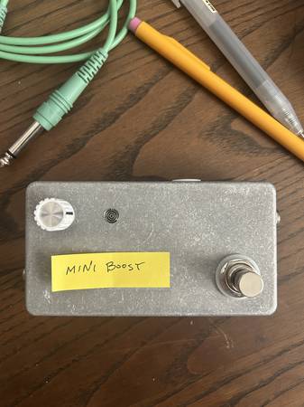 EarthQuaker Devices Arrows preamp booster clone - diy build 1