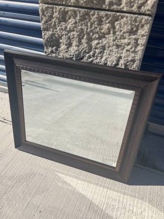 decorative solid wood mirror 1