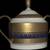 Faberge China 24k gold encrusted 3pc Coffee Pot Set 5 thumbnail