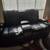 Black  Dual Powered Reclining Love Seat 6 thumbnail