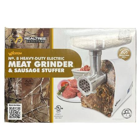 Weston Realtree Outfitters Electric Meat Grinder 1