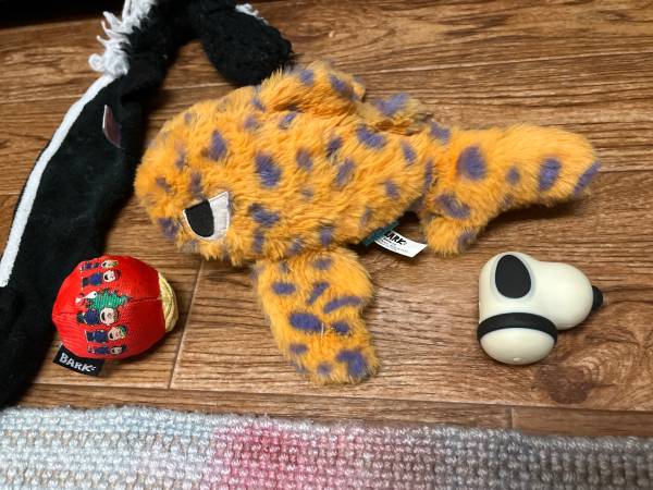 Bark box dog toys lot 1