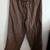 Shein Brown Cotton Wide Leg Pants XL Suitable for Lounging Fall Wear 1 thumbnail