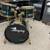 Stingray Fiberglass drumset 1995 - Green lacquer gold hardware 2 thumbnail