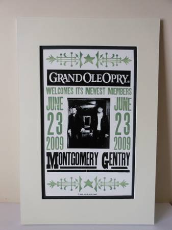 #357 Montgomery Gentry Poster 1