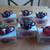 1997 Set of 6 Vintage Fruit & Floral Design Tea Pot Figurines 1 thumbnail