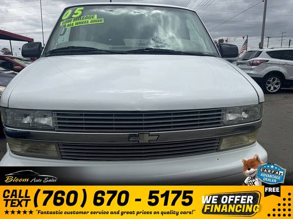 2005 Chevrolet Astro LS AWD 3dr 3 dr 3-dr Mini Van PRECIO AJUSTADO PARA VENDER! - $7,990 (Bloom Auto Sales)63618392185859121