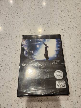 SADE Lovers Live DVD new in package 1