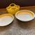 Pair of Large Ceramic Serving Bowls with FREE yellow basket** 14 thumbnail