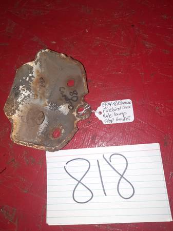 1974-1981 Camaro Firebird rear axle bump stop bracket 1