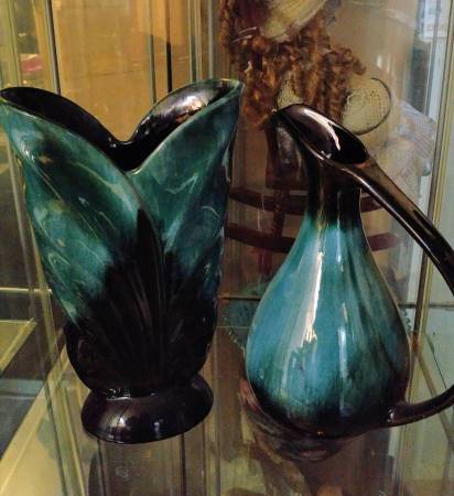 BMP Blue Mountain Pottery Vases 1