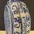 1800-99 German Westerwald Salt Glaze Pilgrim Flask with Knight's Seal 3 thumbnail