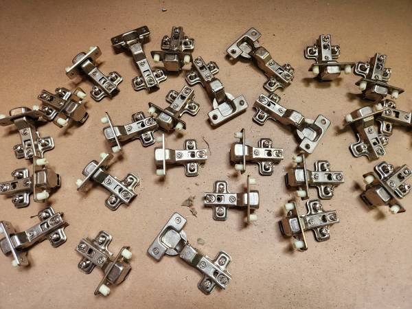 24 new cabinet kitchen FERRARI HINGE 110 DEGREE OPENING, #B104  #1566 1