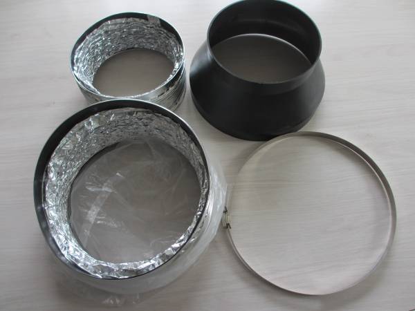 8" to 6" duct reducer 1