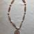 Pearl &Rose Quartz Necklace 1 thumbnail