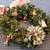 CHRISTMAS WREATHES W/ HALLMARK KEEPSAKE ORNAMENTS 4 thumbnail