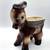 Vintage McCoy Ceramic Burro Donkey Basket Pattern Back Planter RARE 1 thumbnail