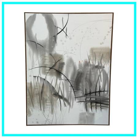 Isabel Wyatt "riverwalk" Original Painting, Signed 1