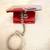 Hand Made Embossed Genuine Leather Cat Coin Purse Key Chains 2 thumbnail
