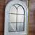 New White Farmhouse Arched Window Pane Mirror Wood Cottage Beach Boho 3 thumbnail