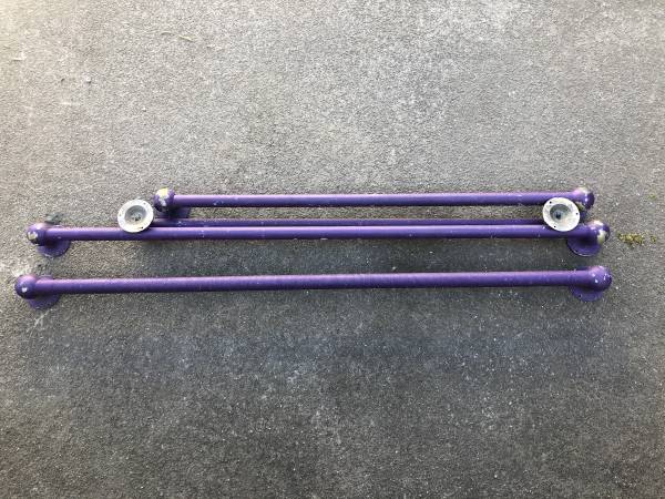 Vintage Solid Brass Handrail Security Bar 1