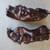 Pair of large finely carved rosewood Chinese ox/bull sculpture statue 17 thumbnail
