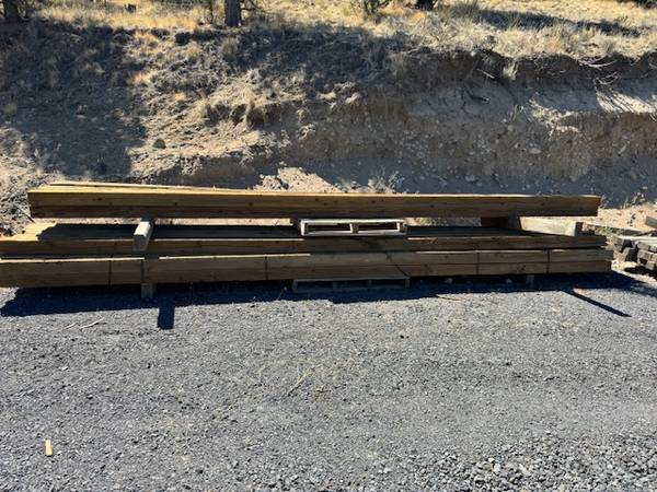 PT BEAMS or POSTS -- Pressure Treated -- 5"x5"x20' long 1