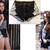 Custom Made Black Levi Shorts with White Lace Side Cut-Outs 6 thumbnail