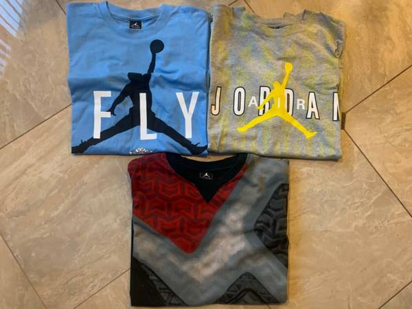 (3) BRAND NEW JORDAN MEN'S T-SHIRTS...2X 2XLT 3X 1
