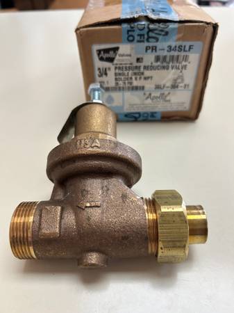 3/4 PRESSURE REDUCING VALVE  NEW 1