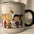NEW The Peanuts Gang "Single File" 21oz Large White/Black Stoneware Mu 1 thumbnail