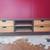 YES, AVAILABLE ..RESTORATION HARDWARE METAL WOOD INDUSTRIAL TV STAND 5 thumbnail
