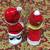 Hand Painted Vintage Bone China Christmas Ornaments 8 thumbnail