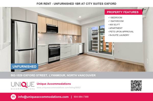 UniqueAccommodations.com ID:5682 Unfurnished 1 Bedroom with Covered Ba 1