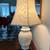 Vintage Chinoiserie Blanc De Chine Reticulated Porcelain Table Lamp 30” 6 thumbnail