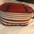 IKEA SOMMARFLADER BLUE/RED/WHITE STRIPPED TOTE COOLER BAG 15"X10 1/4"X 4 thumbnail