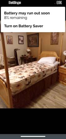 Maple twin bed 1