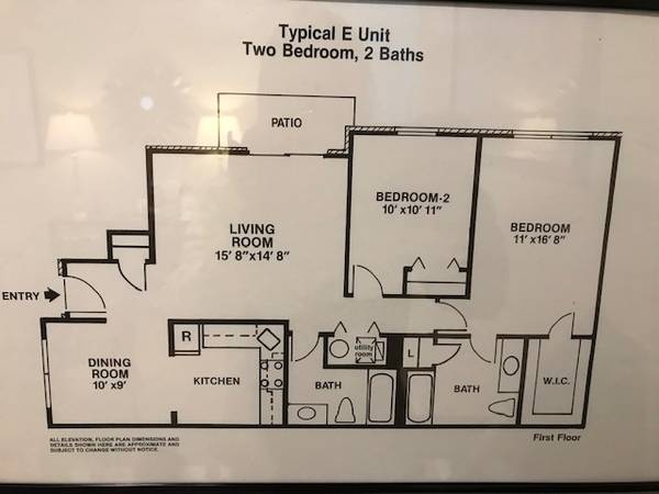 2 Bedroom 2 Bathroom * Renovated 1
