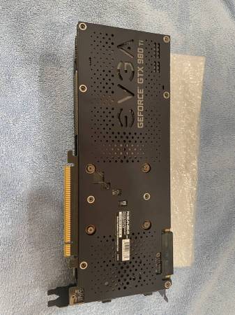 EVGA GeForce GTX 980 Ti 06G-P4-4993-KR 6GB SC GAMING w/ACX 2.0+ - $70 (Falls Church)63471266559875122