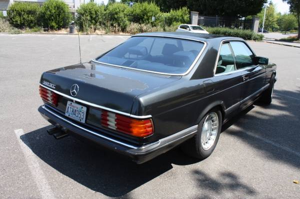 1990 Mercedes 560SEC - $8,500 (Seattle)63623335345665123