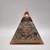 Red Jasper Orgonite Pyramid – Handmade Crystal Energy Sculpture with J 8 thumbnail