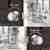 NEW 6 Pack Probrico Passage Door Knobs Brushed Nickel Interior Keyless 6 thumbnail