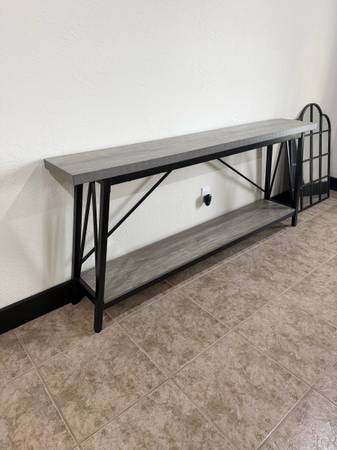 Extra Long heavy duty Sofa / End table 71” long x 12” wide x 32” tall 1