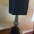 Like new unique Metal Wire-Case base table lamp with square shade 5 thumbnail