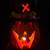 Molded Foam Pirate Pumpkin Lite Up Halloween Jack O’ Lantern RIP 12” T 2 thumbnail