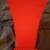 Mid century Asian influence mixed use Red metal waste basket 5 thumbnail