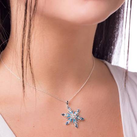 Collana Fiocco di Neve Elsa 1