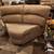Dual Recliner Microfiber Sofa w/Cup Holders & Console with Corner Unit 9 thumbnail